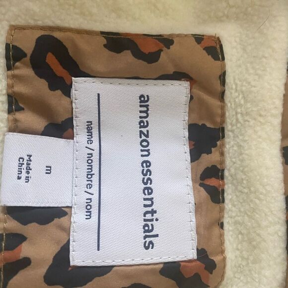 Amazon Essentials Girls Leopard Print Vest. Size Medium. - Picture 3 of 4